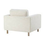 Soho Boucle Armchair - Ivory - DUSK