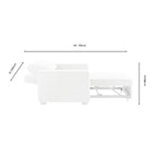 Soho Chair Bed - Grey - DUSK