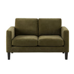 Soho Compact 2 Seater Sofa - Chenille Olive - DUSK