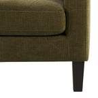 Soho Compact 2 Seater Sofa - Chenille Olive - DUSK