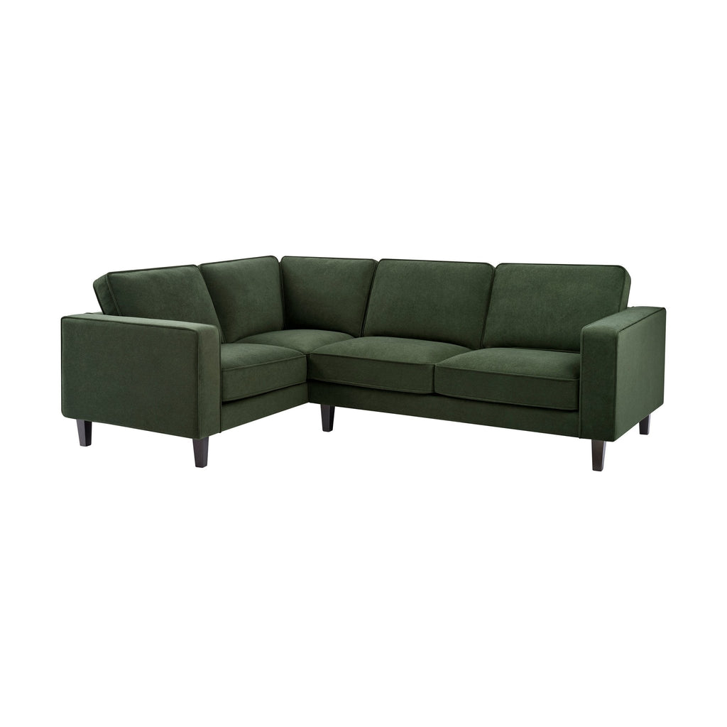 Soho Left Hand Corner Sofa - Dark Olive - DUSK