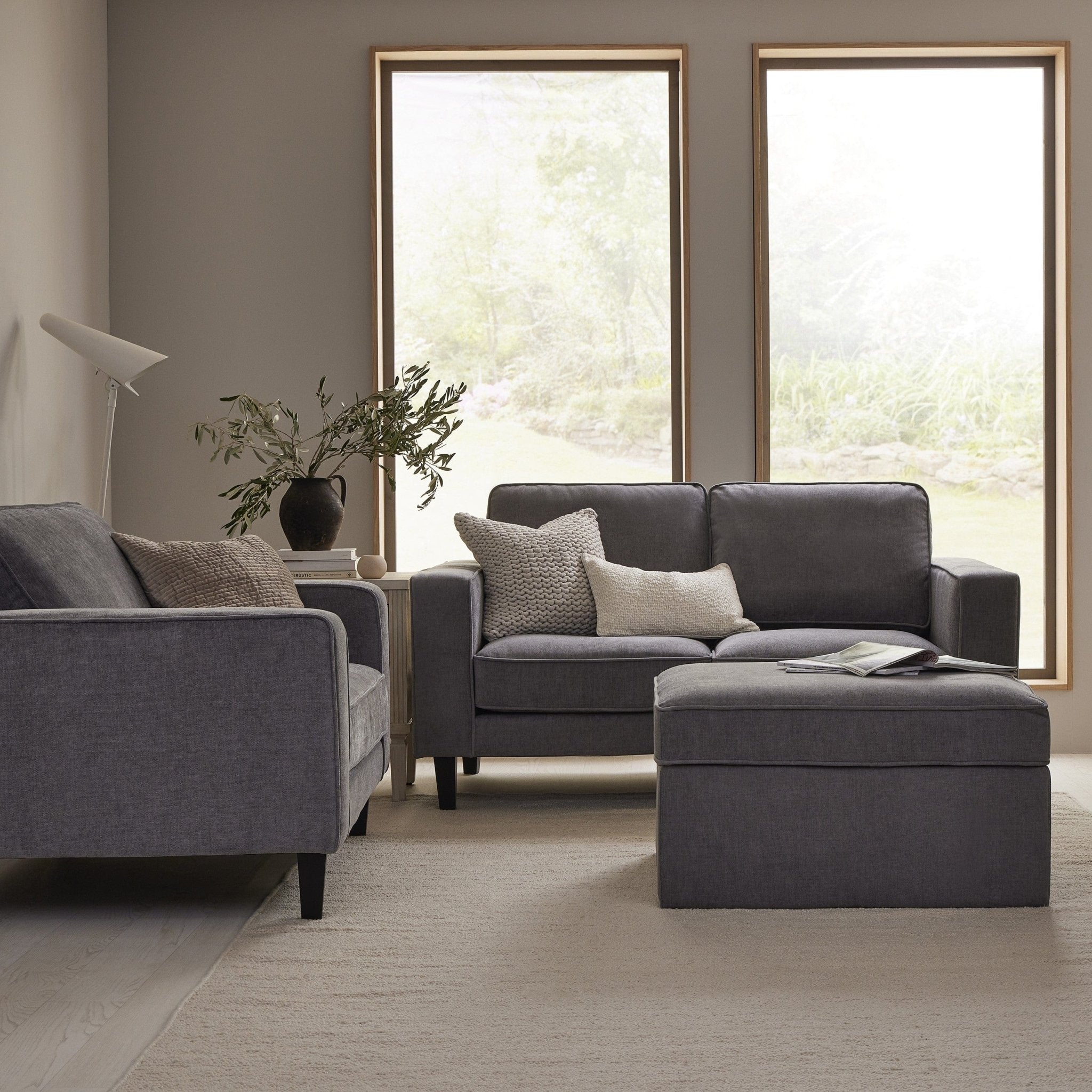 Soho Loveseat - Grey - DUSK