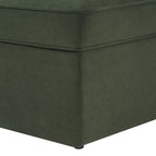 Soho Ottoman Storage Pouffe - Dark Olive - DUSK