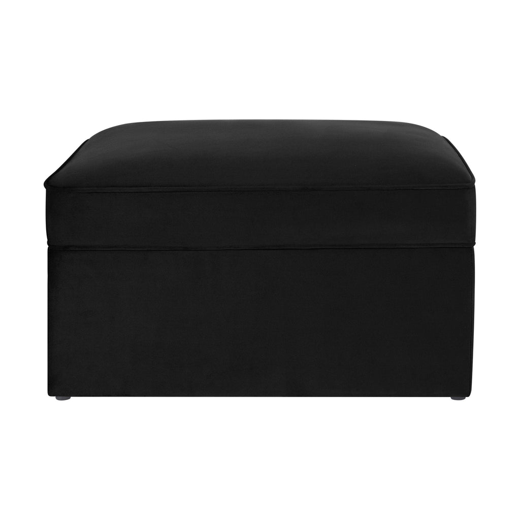 Soho Ottoman Storage Pouffe - Ink - DUSK