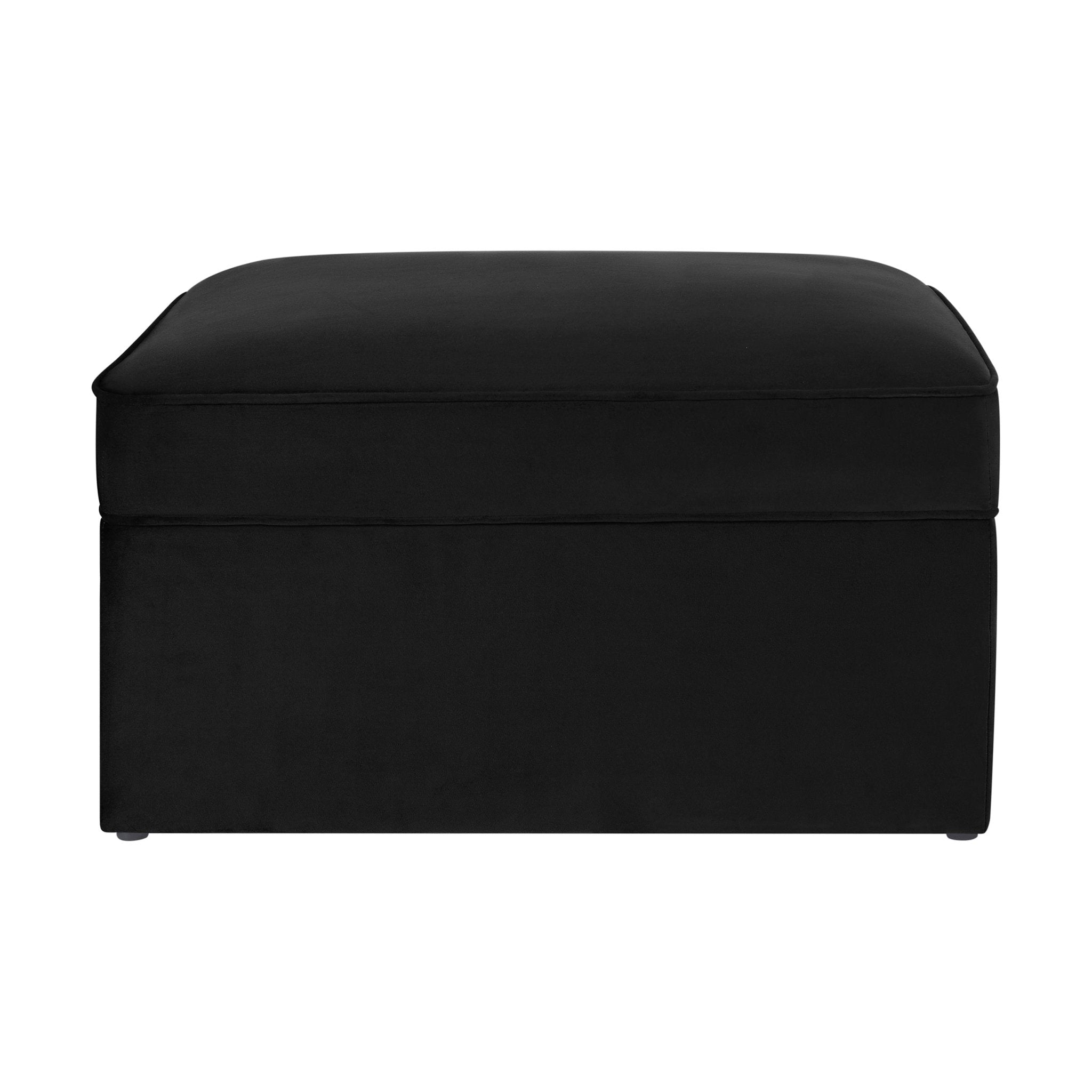 Soho Ottoman Storage Pouffe - Ink - DUSK