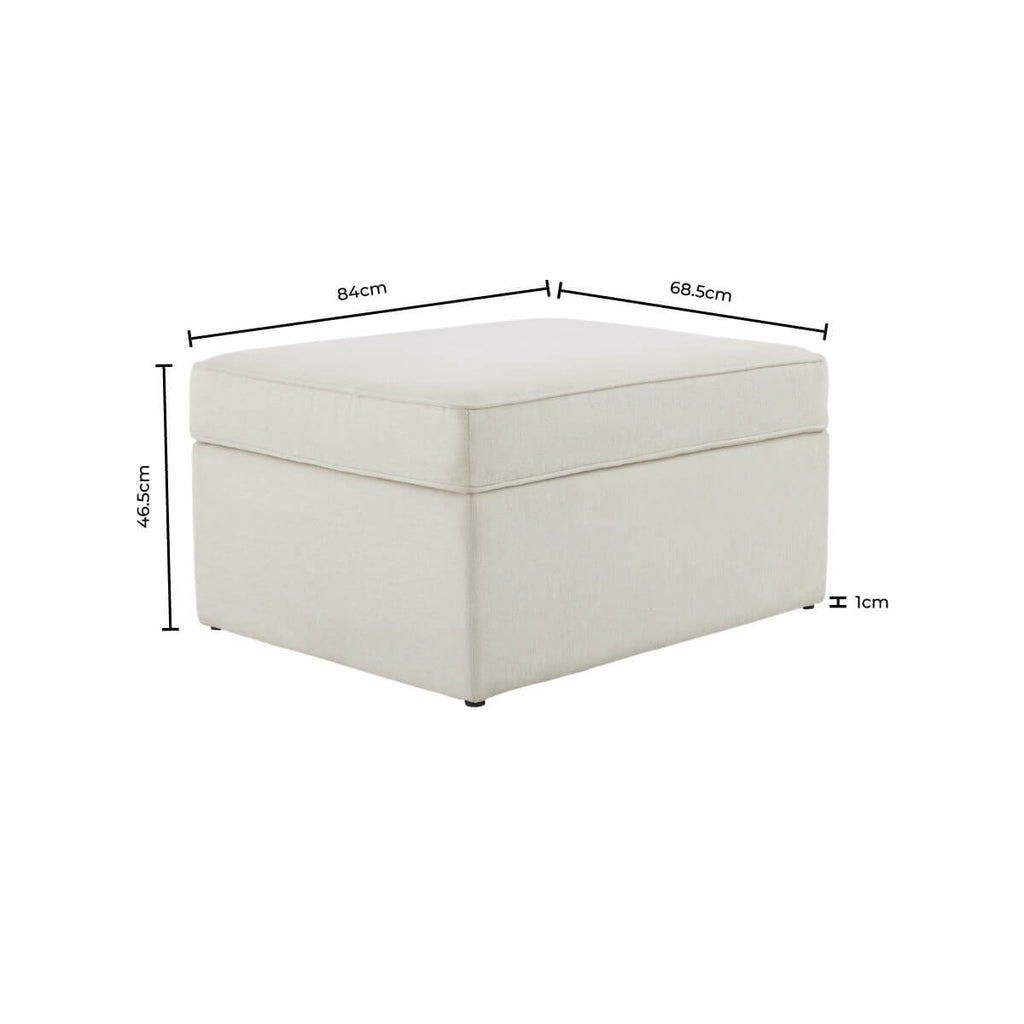 Soho Ottoman Storage Pouffe - Mauve - DUSK