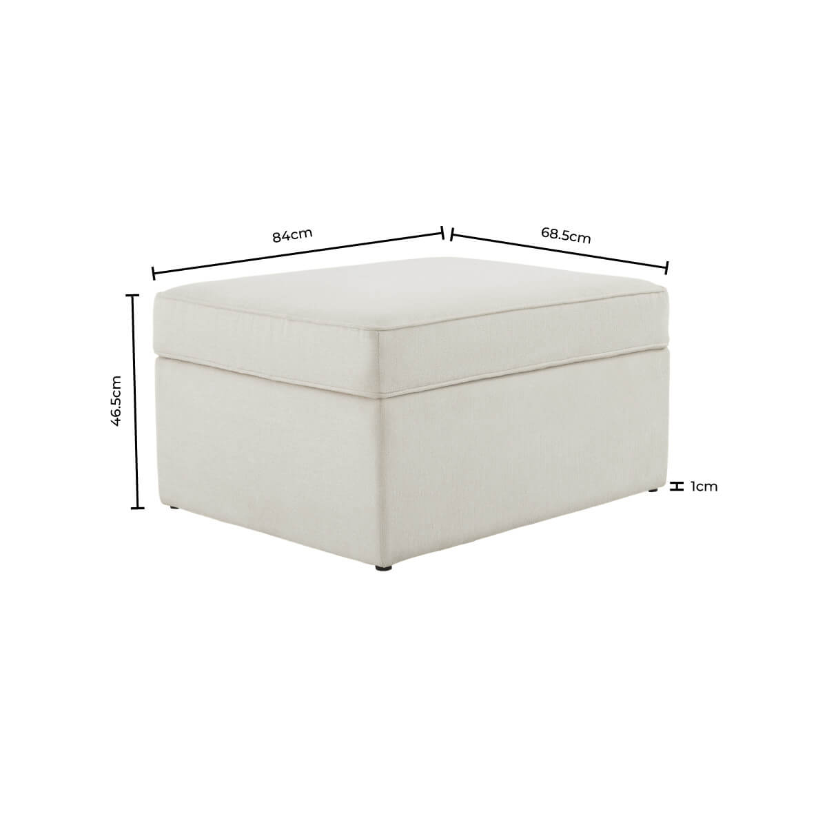 Soho Ottoman Storage Pouffe - Mauve - DUSK