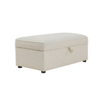 Soho Rectangle Ottoman Storage - Beige - DUSK