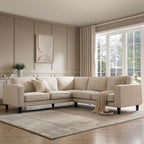 Soho Right Hand Corner Sofa - Beige - DUSK