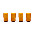 Sonne Colour Glass Highballs - Set of 4 - Amber - DUSK