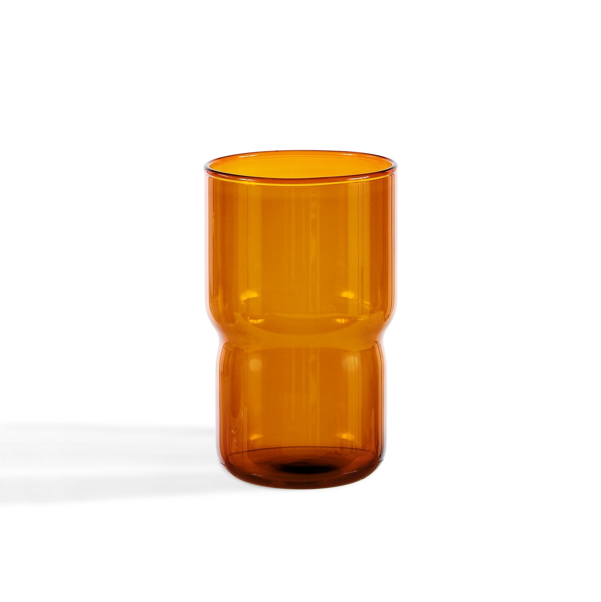 Sonne Colour Glass Highballs - Set of 4 - Amber - DUSK