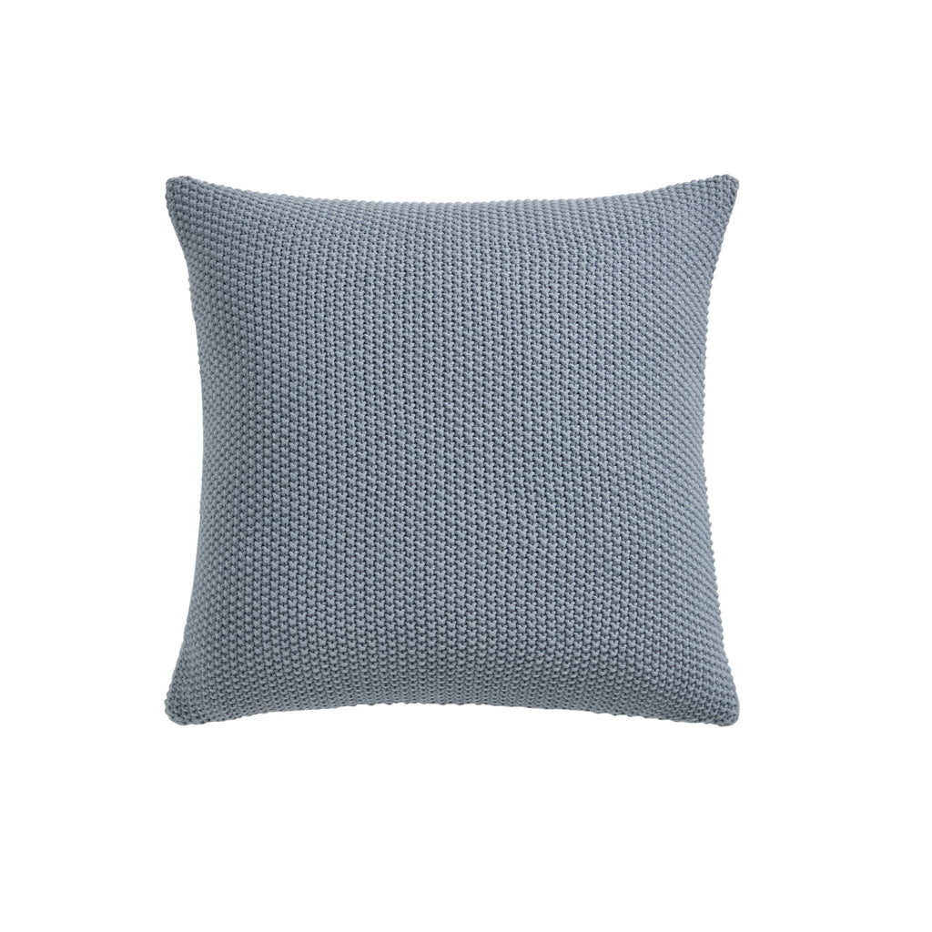 St Ives Knit Sofa Cushion Cover - Dusty Blue - DUSK