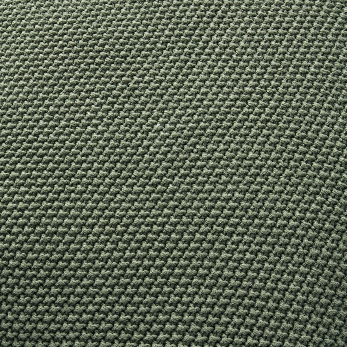 St Ives Knit Sofa Cushion Cover - Green - DUSK