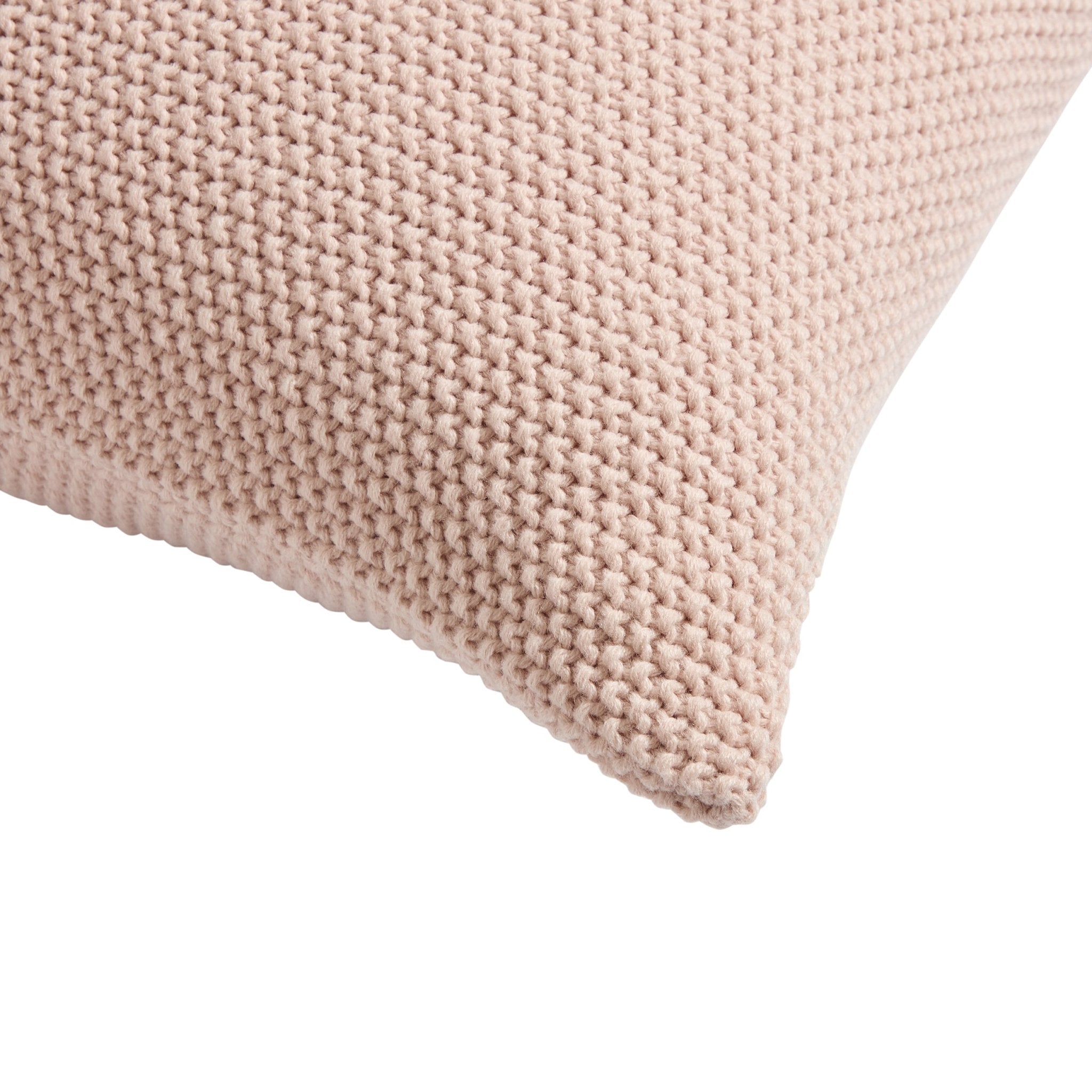 St Ives Light Weight Knit Cushion Cover - Ballet Slipper - DUSK