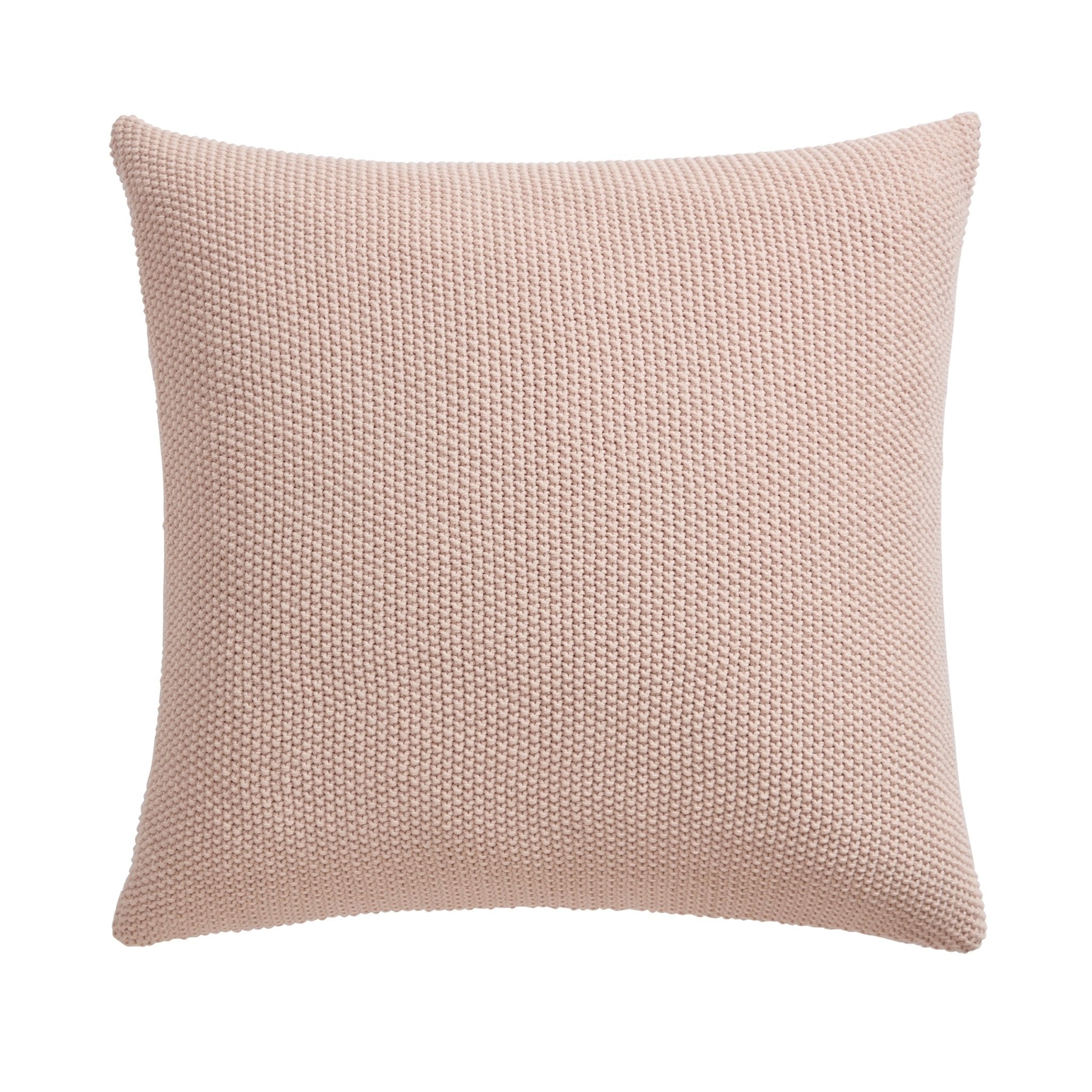 St Ives Light Weight Knit Cushion Cover - Ballet Slipper - DUSK
