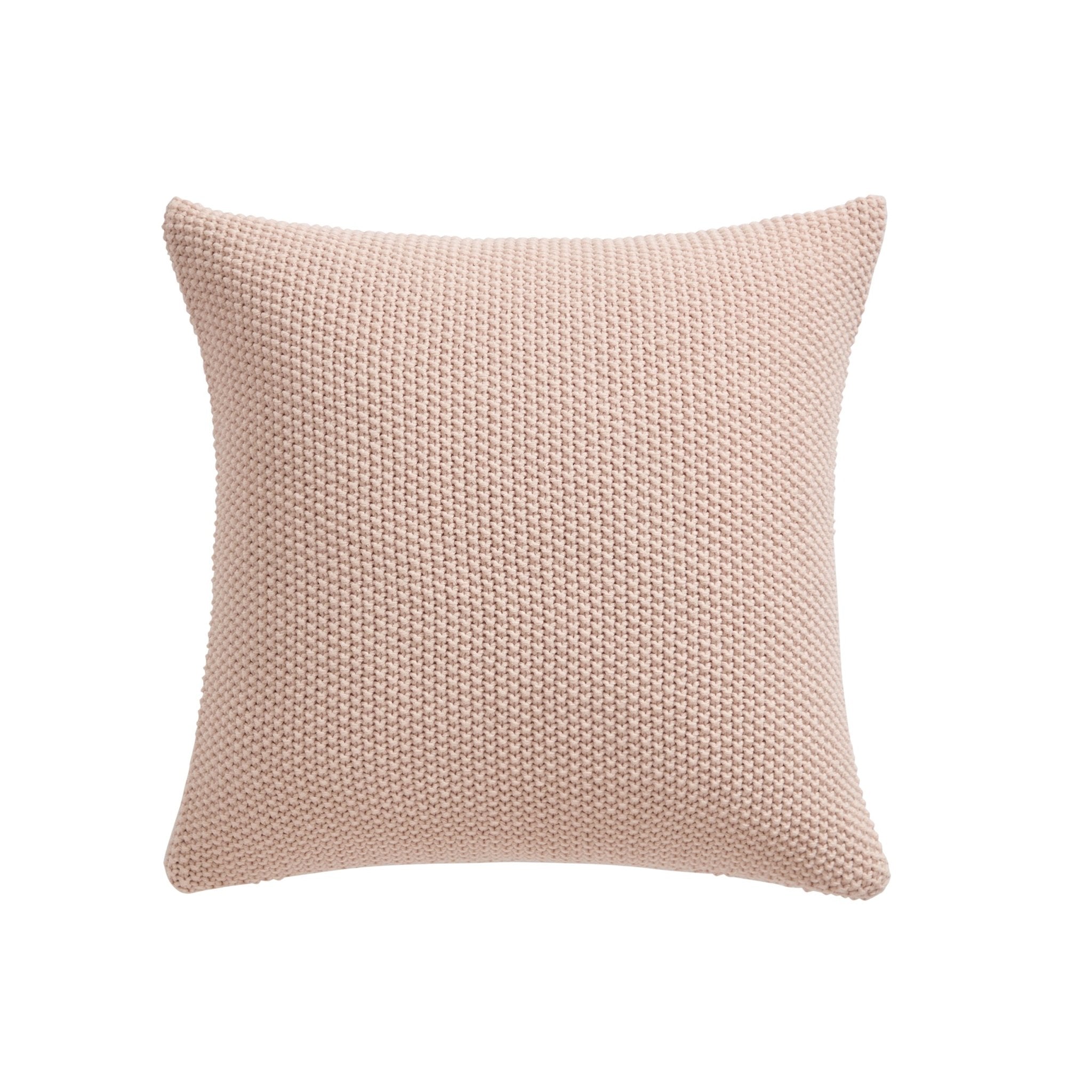 St Ives Light Weight Knit Cushion Cover - Ballet Slipper - DUSK