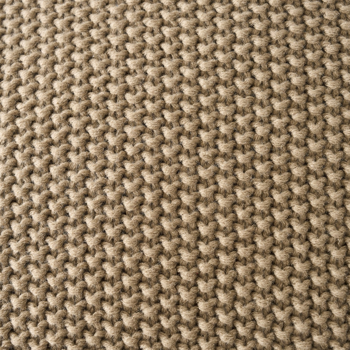 St Ives Light Weight Knit Cushion Cover - Taupe - DUSK