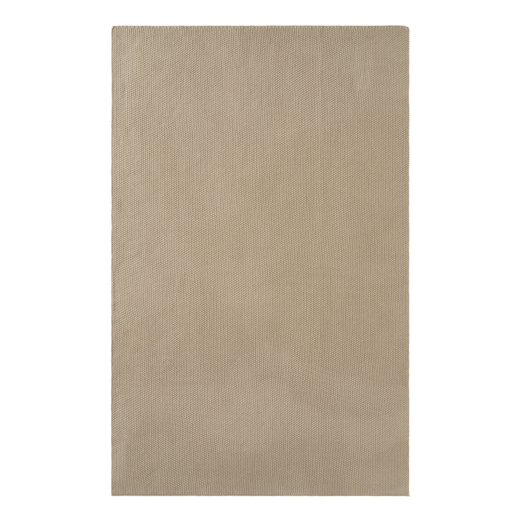 St Ives Light Weight Knit Throw - Taupe - DUSK