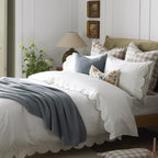St Ives Lightweight Knit Throw - Dusty Blue - DUSK