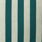 Stripe Frill Edge Cushion Cover - Green - DUSK