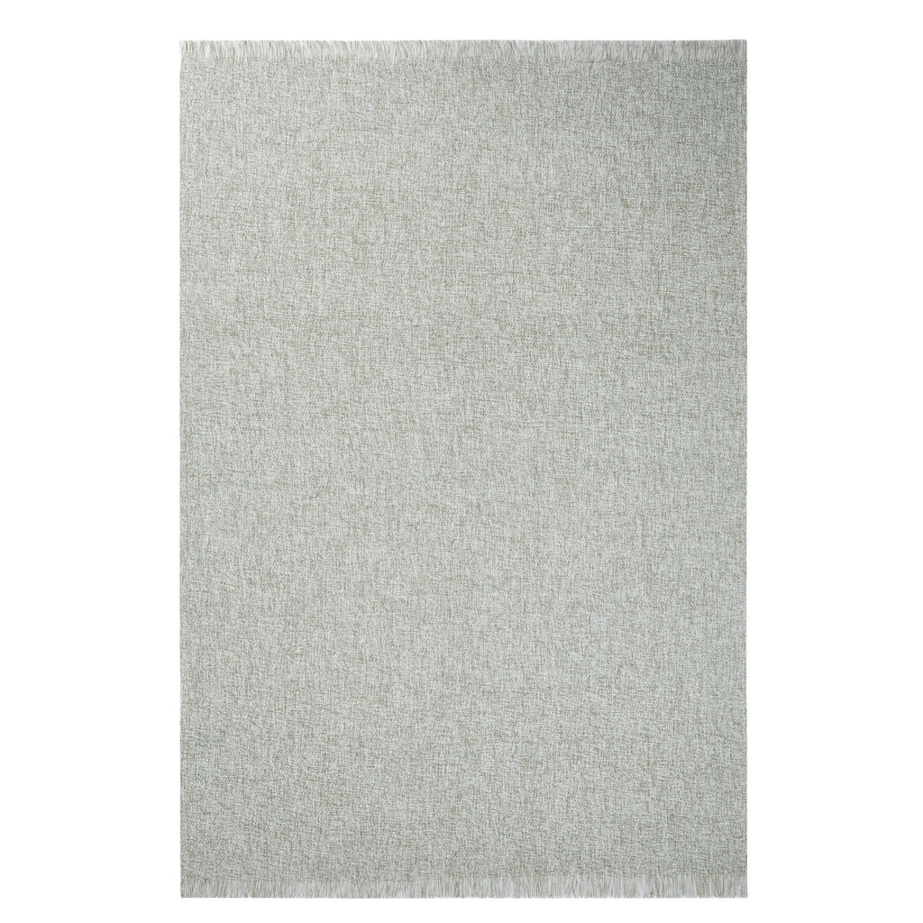 Super Soft Marled Tassel Throw - Dark Green - DUSK