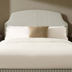 Surrey Bed Frame - Sage Stripe - DUSK