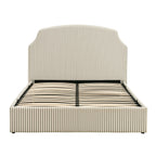 Surrey Ottoman Storage Bed - Sage Stripe - DUSK