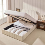 Surrey Ottoman Storage Bed - Thin Stripe - DUSK