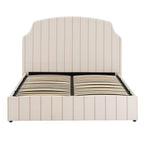 Surrey Ottoman Storage Bed - Thin Stripe - DUSK
