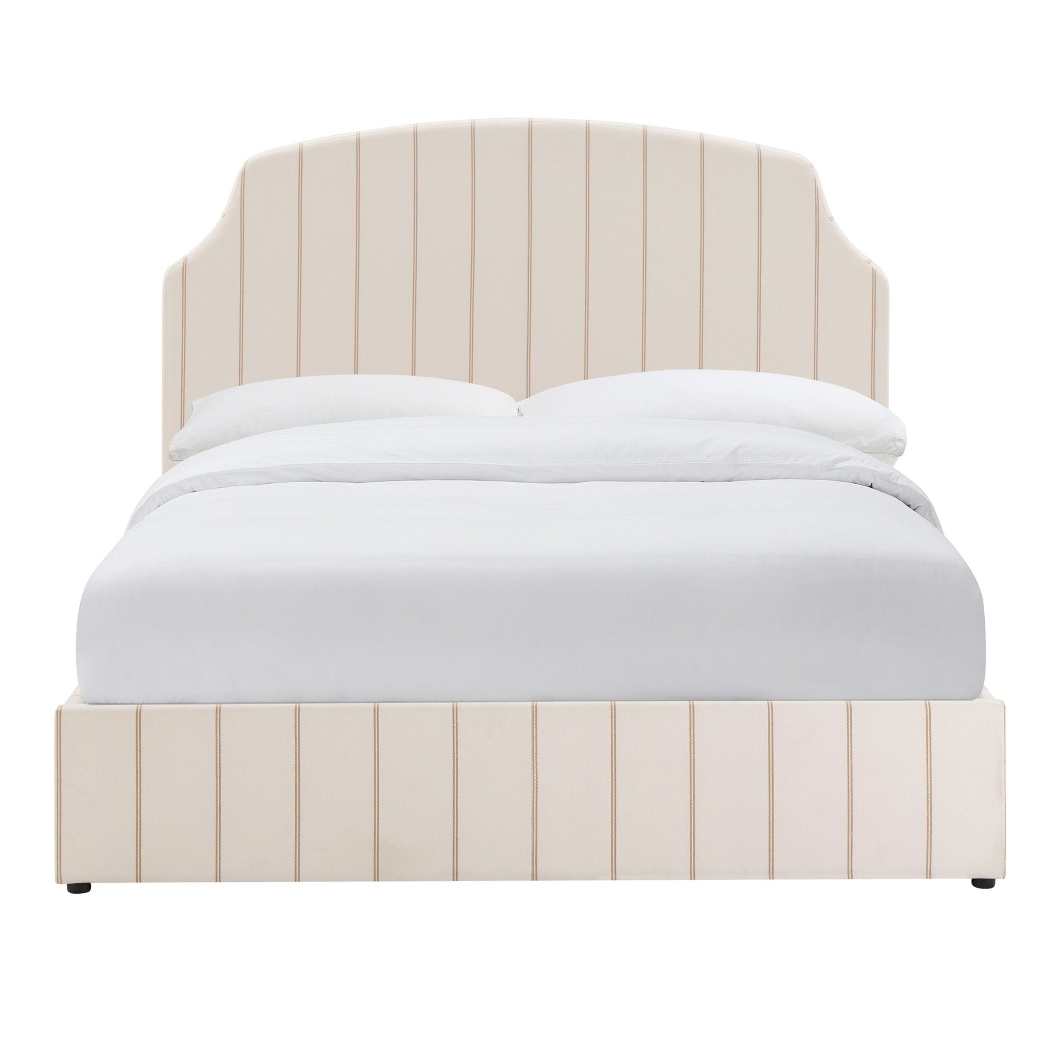 Surrey Ottoman Storage Bed - Thin Stripe - DUSK