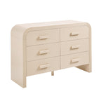 Susie 6 Drawer Chest - Sand - DUSK