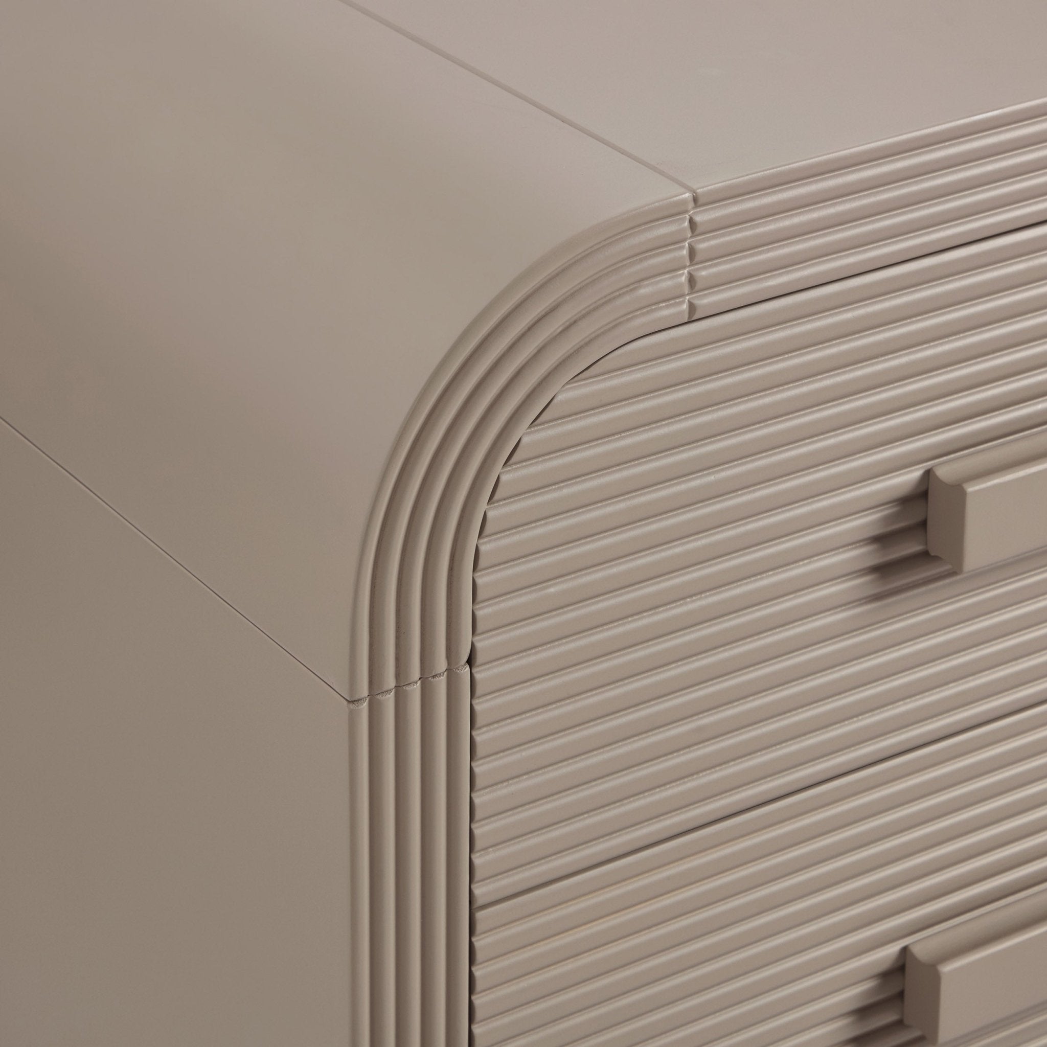 Susie 6 Drawer Chest - Taupe - DUSK