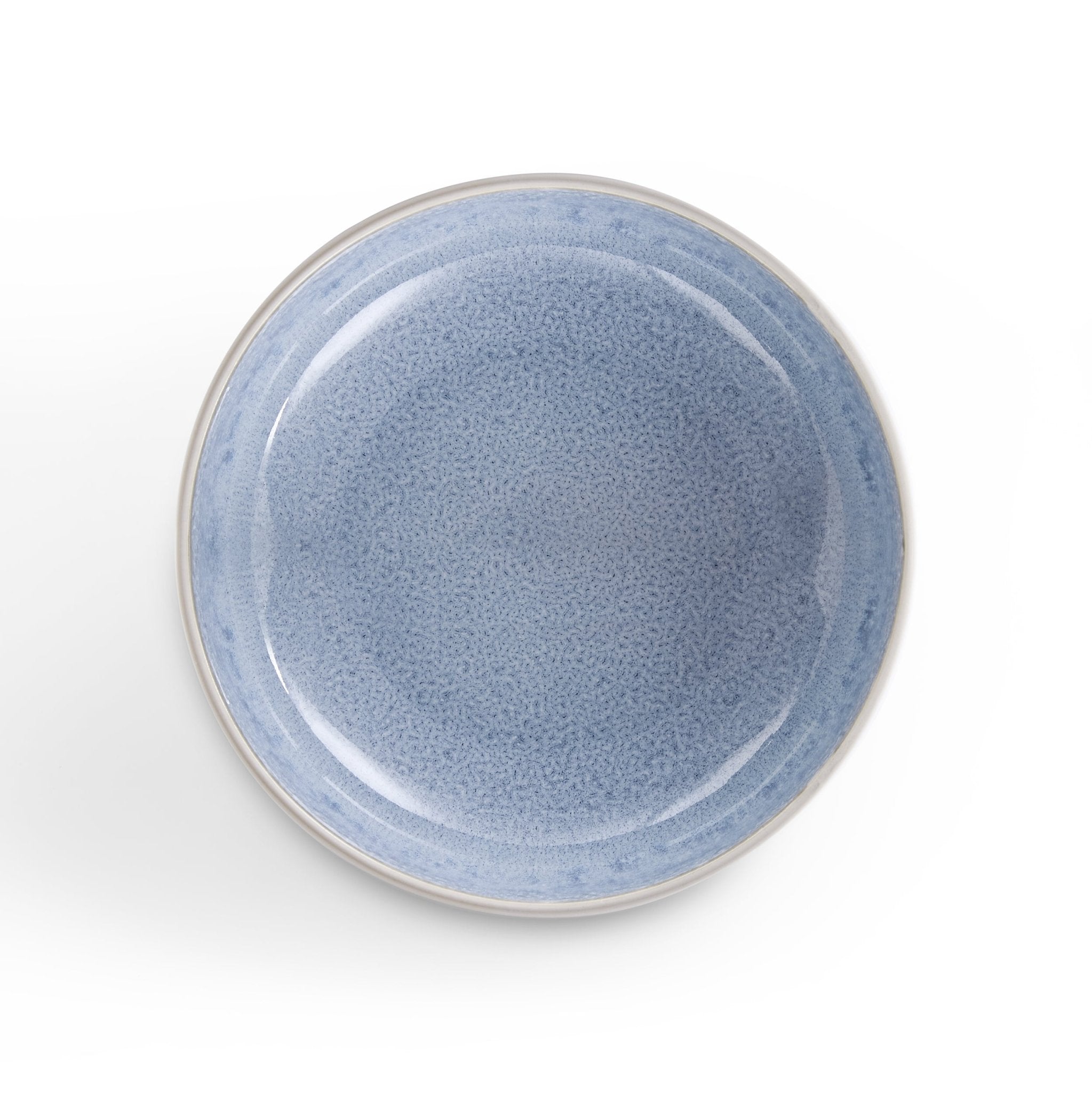 Sutton Stoneware Set of 4 Cereal Bowls - Light Blue - DUSK