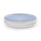 Sutton Stoneware Set of 4 Dinner Plates - Light Blue - DUSK