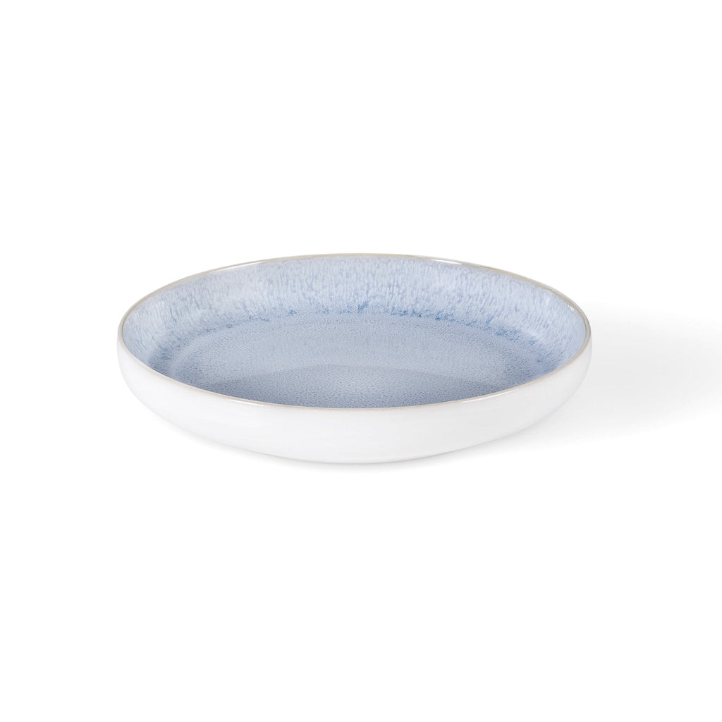 Sutton Stoneware Set of 4 Pasta Bowls - Light Blue - DUSK