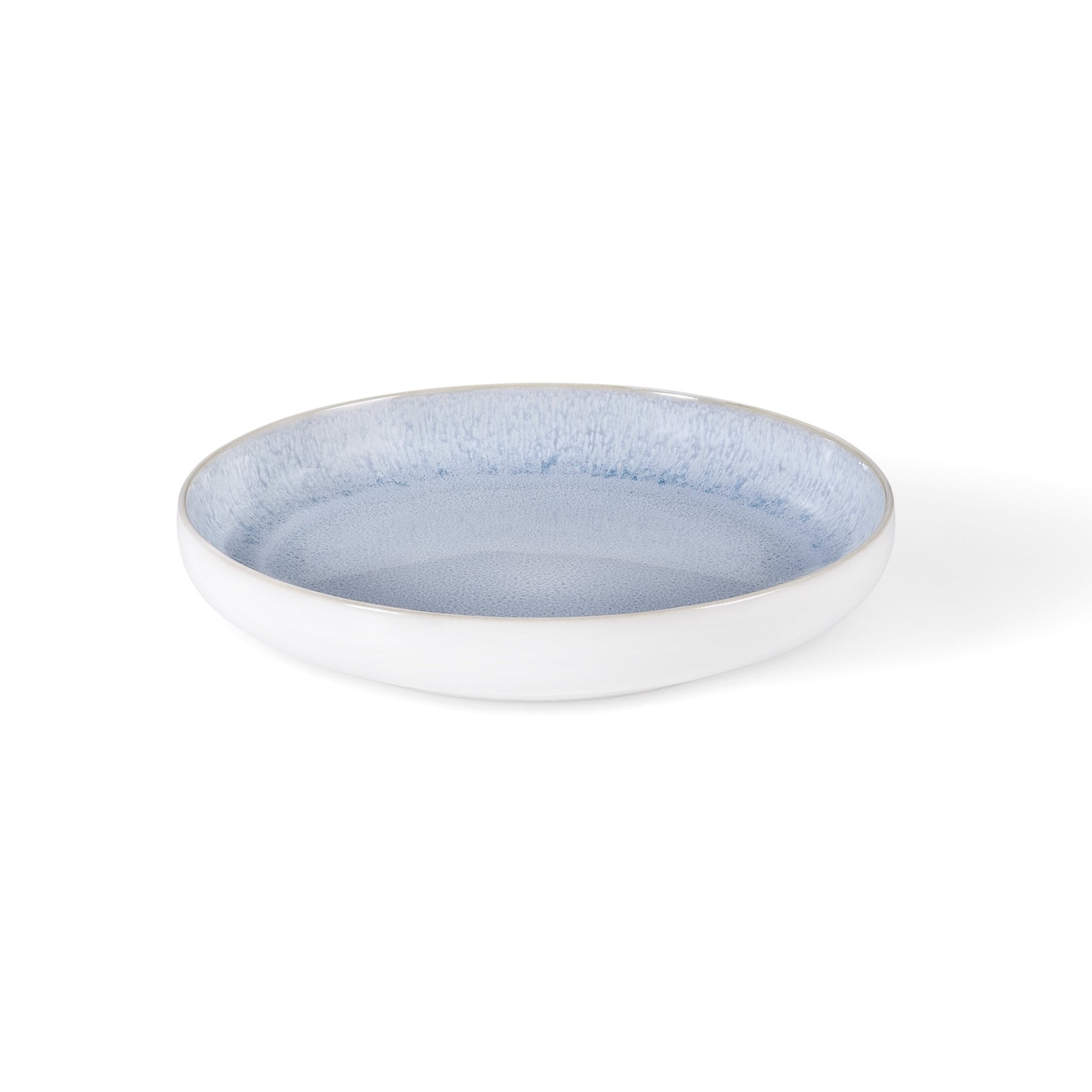Sutton Stoneware Set of 4 Pasta Bowls - Light Blue - DUSK