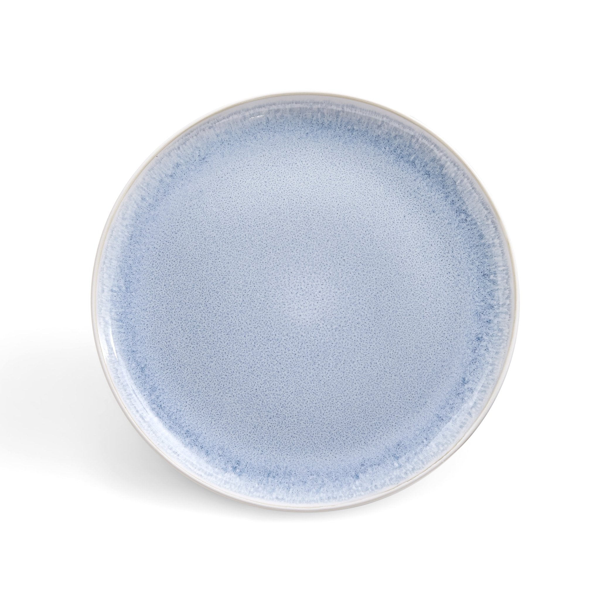 Sutton Stoneware Set of 4 Side Plates - Light Blue - DUSK