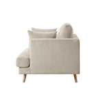 Sweden Loveseat - Rib Ecru - DUSK