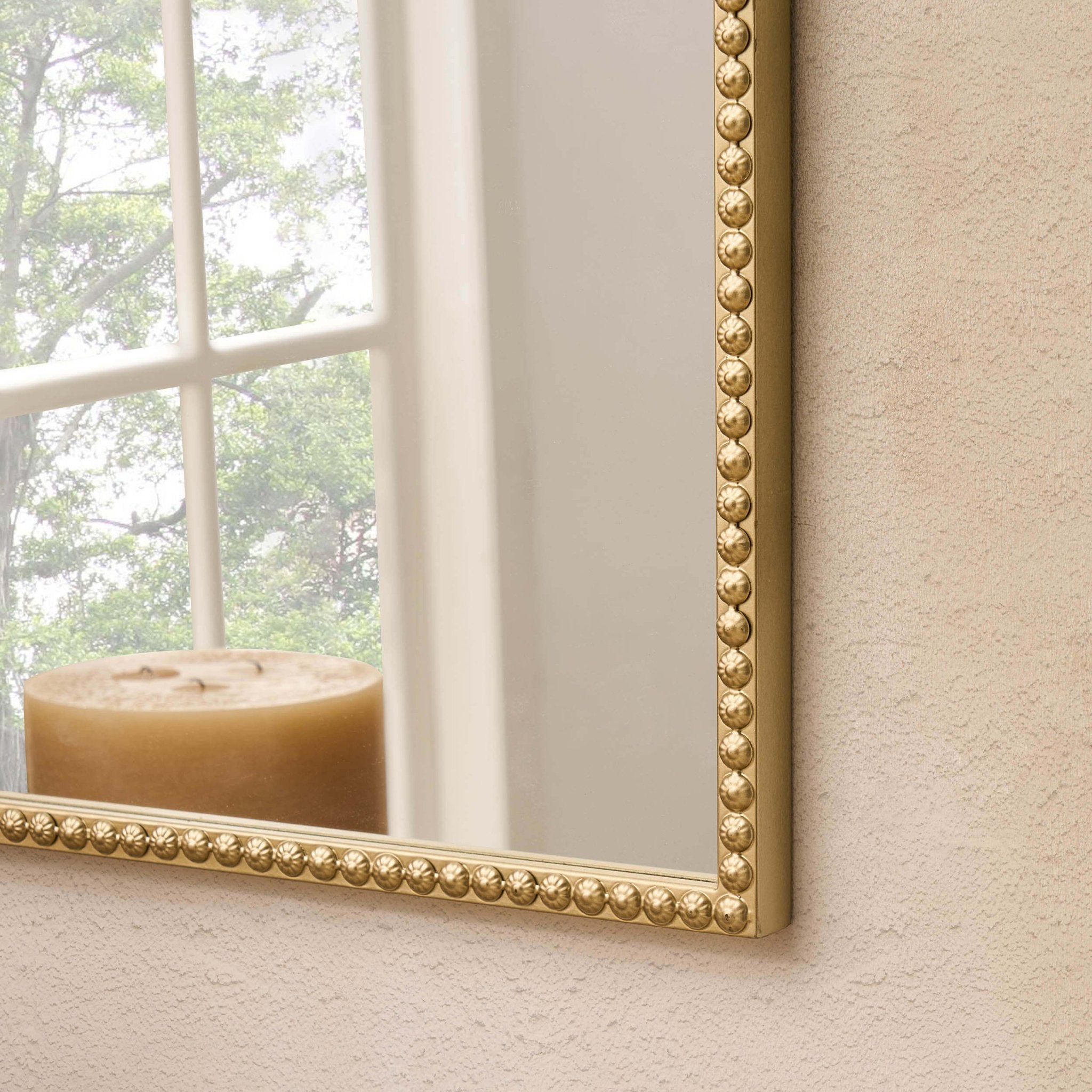 Sylvie Traditional Arched Mirror - Gold - DUSK