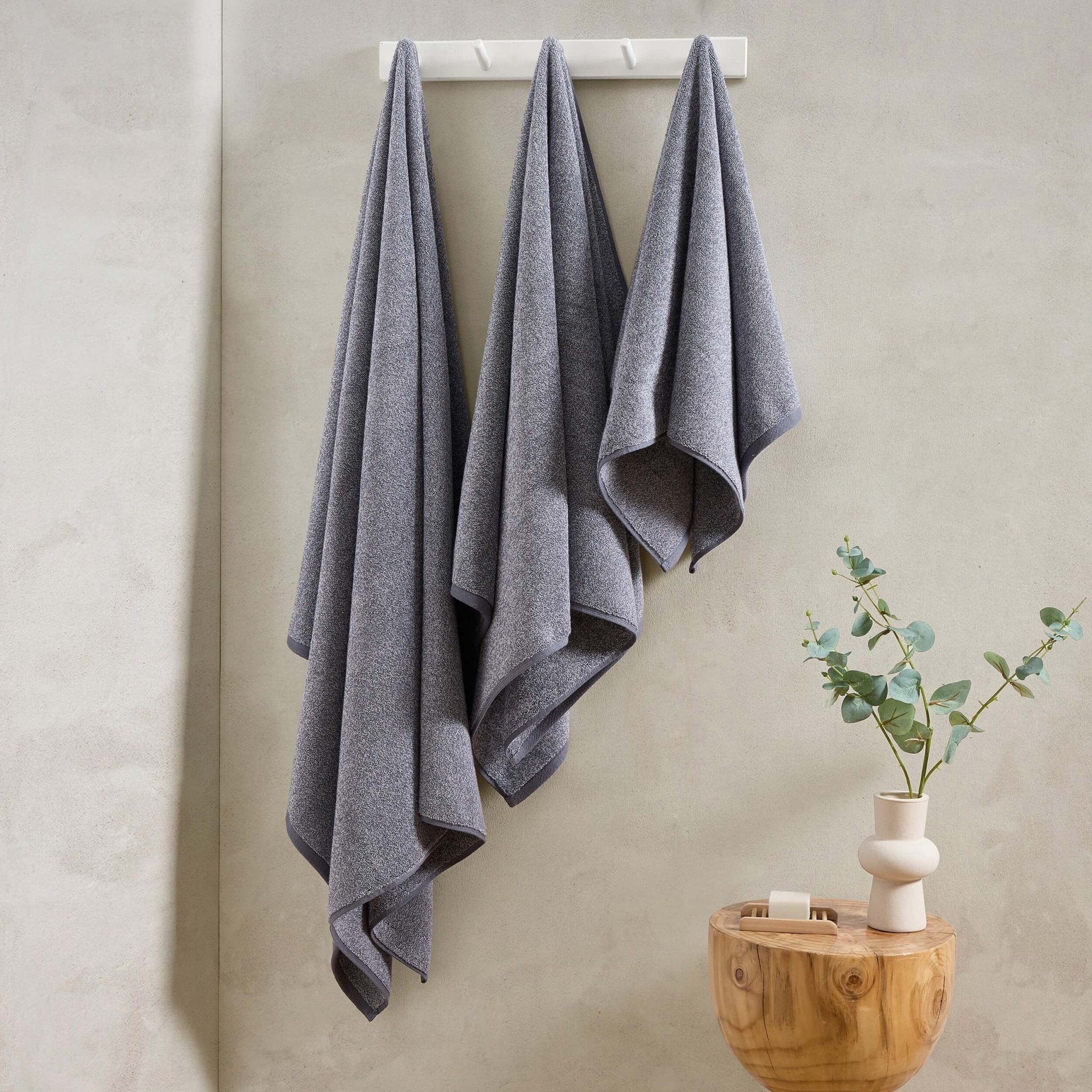 Tahiti Marl Towel Collection - Slate - DUSK