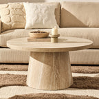 Talia Coffee Table - Stone Marble Effect - DUSK