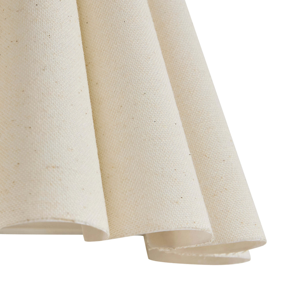 Trinity Rechargeable Pleated Wall Light - White - DUSK