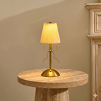 Tru Bow Rechargeable Table Lamp - Gold - DUSK