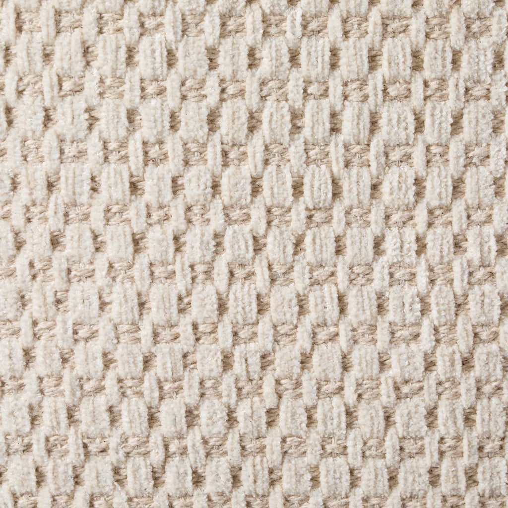 Tufted Chenille Sofa Cushion Cover - Cream/Black - DUSK