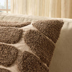 Tufted Pattern Sofa Cushion Cover - Taupe - DUSK