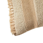 Tufted Stripe Cushion Cover - Natural - DUSK