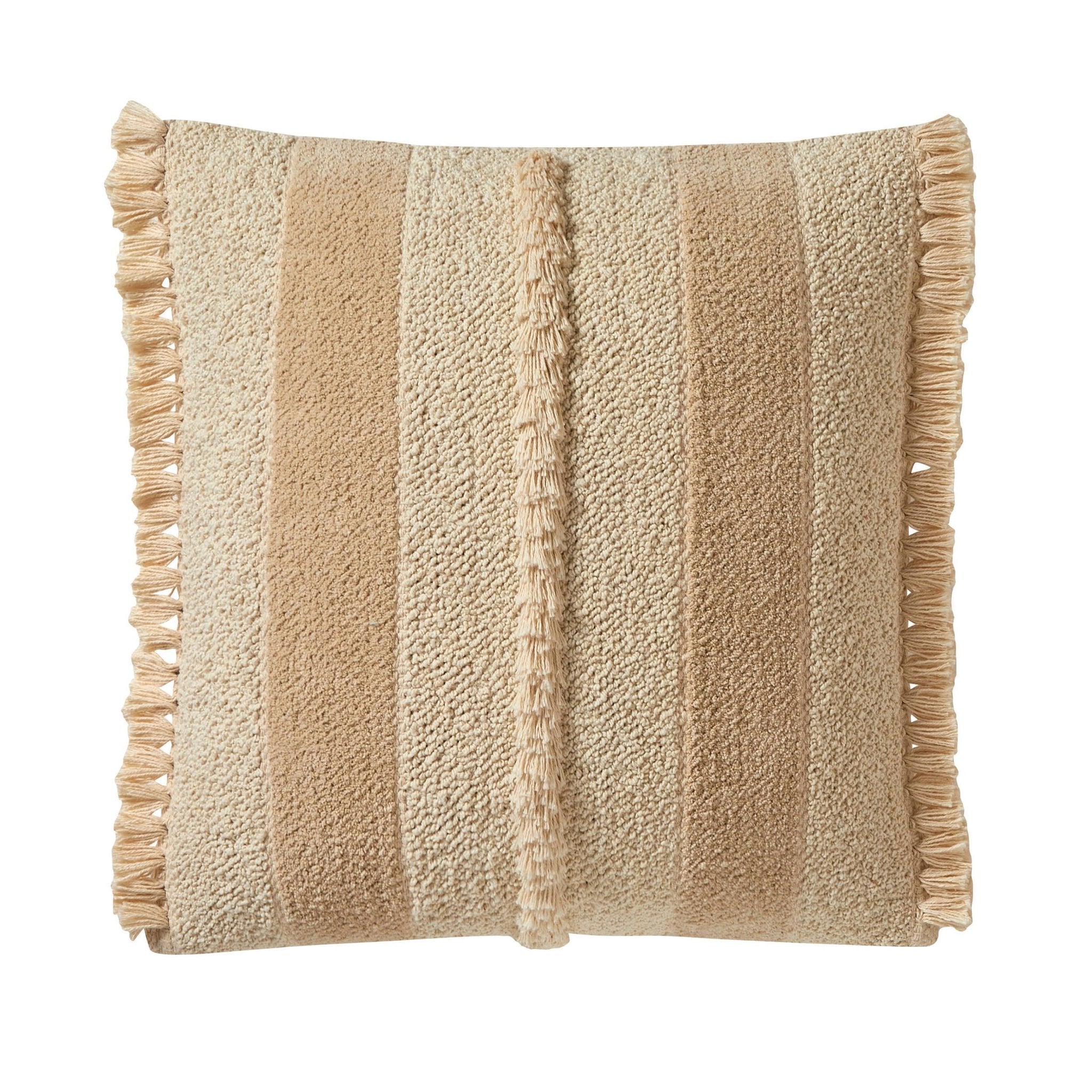 Tufted Stripe Sofa Cushion Cover - Natural - DUSK