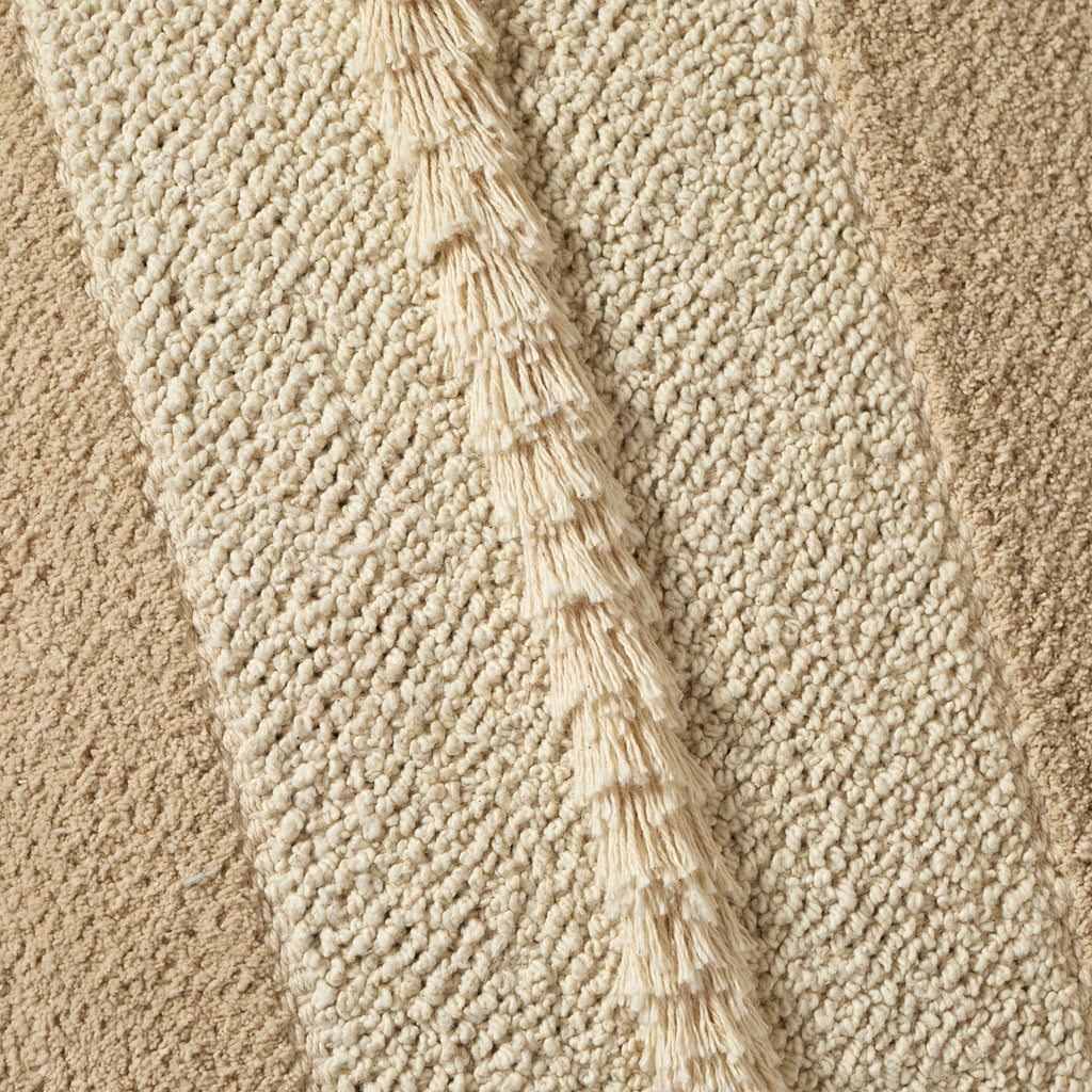 Tufted Stripe Sofa Cushion Cover - Natural - DUSK