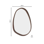 Umah Wood Pond Mirror - Mocha - DUSK
