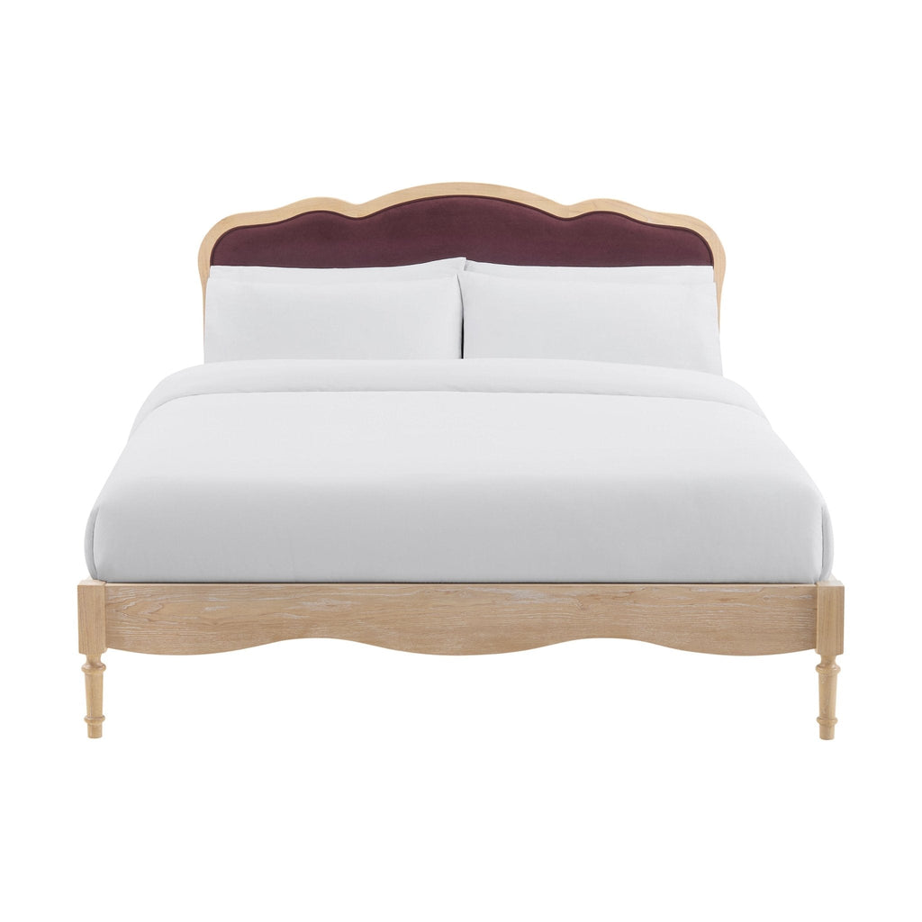 Versailles Bed Frame - Plum - DUSK
